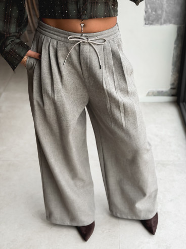 Pantalon Taïlys - Taupe Pantalon Taïlys - Taupe