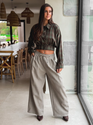 Pantalon Taïlys - Taupe Pantalon Taïlys - Taupe