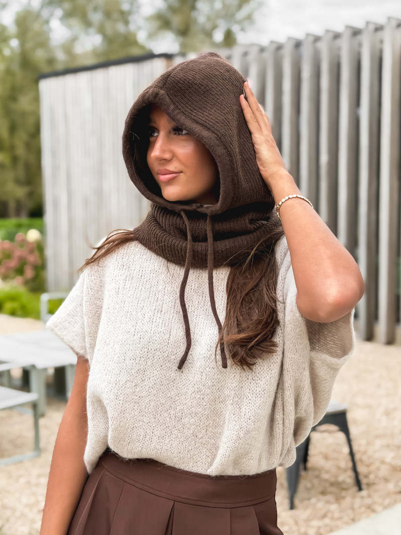 Cagoule Joy - Chocolat Cagoule Joy - Chocolat