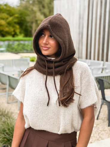 Cagoule Joy - Chocolat Cagoule Joy - Chocolat