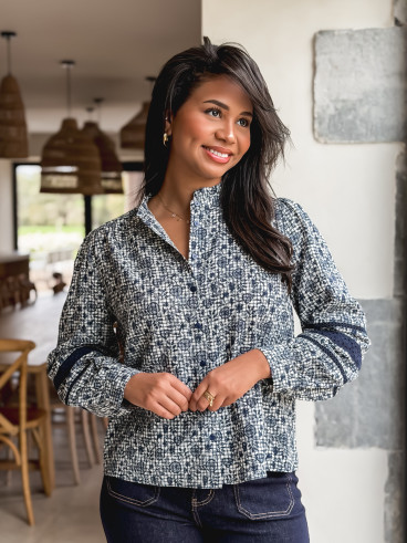 Chemise Peggy - Bleu marine