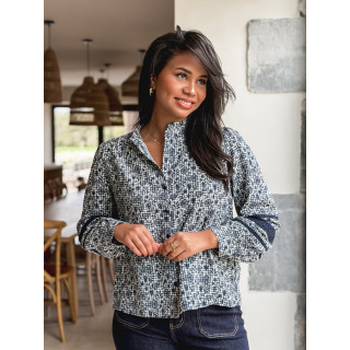 Chemise Peggy - Bleu marine