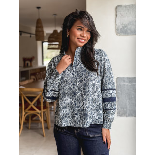 Chemise Peggy - Bleu marine