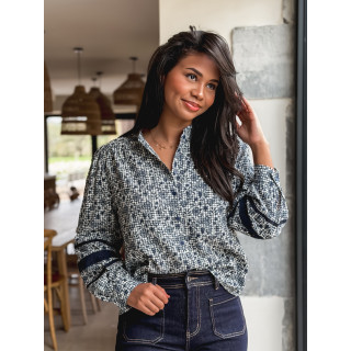 Chemise Peggy - Bleu marine