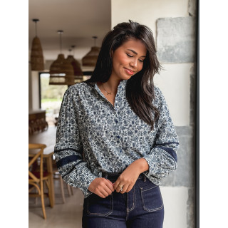 Chemise Peggy - Bleu marine