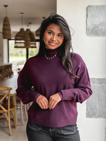 Pull Maélora - Bordeaux