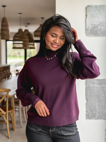 Pull Maélora - Bordeaux Pull Maélora - Bordeaux