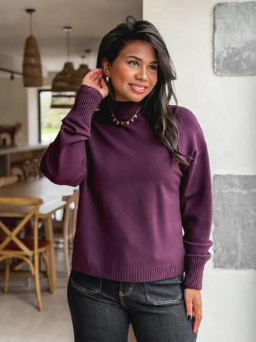 Pull Maélora - Bordeaux Pull Maélora - Bordeaux