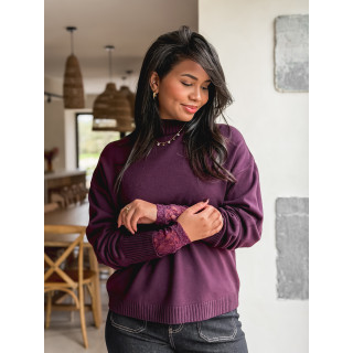 Pull Maélora - Bordeaux