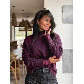 Pull Maélora - Bordeaux