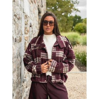 Veste à carreaux Régie - Bordeaux