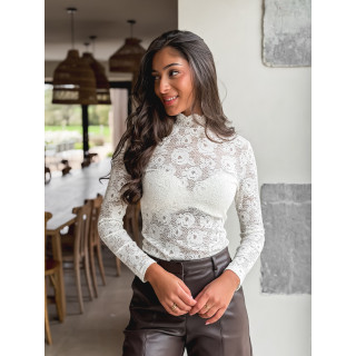 Body en dentelle Azya - Ecru