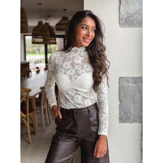 Body en dentelle Azya - Ecru
