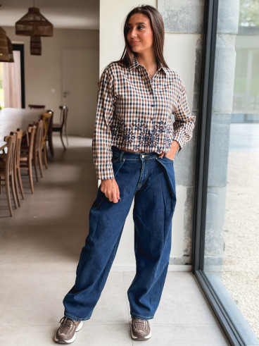 Jeans Zulmera - Bleu