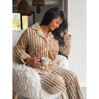 Pyjama Émilise - Taupe