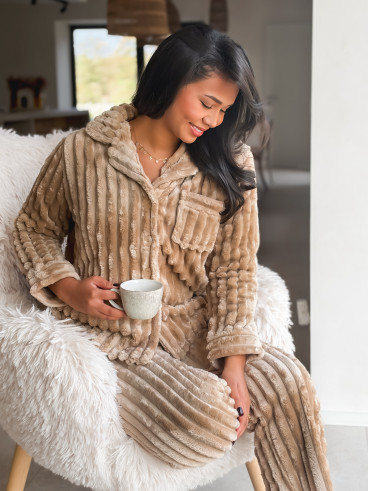 Pyjama Émilise - Taupe