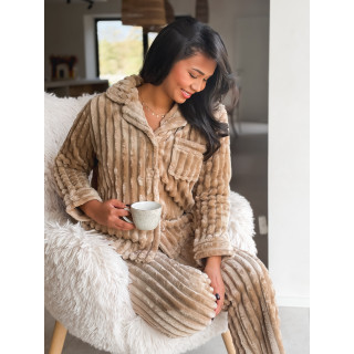 Pyjama Émilise - Taupe