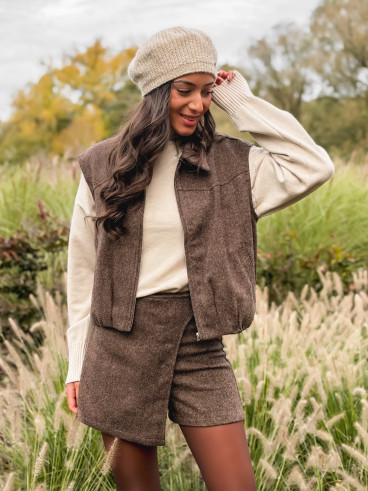 Short Winia - Chocolat