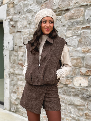 Short Winia - Chocolat