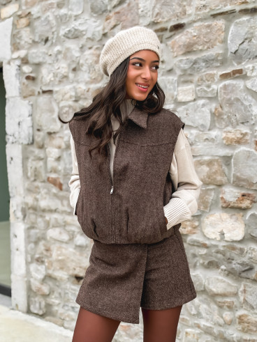 Short Winia - Chocolat