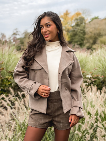 Veste Jordana - Taupe