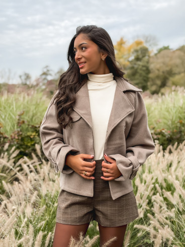 Veste Jordana - Taupe