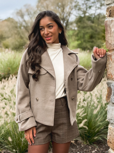 Veste Jordana - Taupe