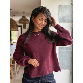 Pull Margaret - Bordeaux
