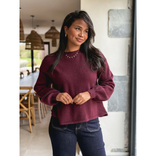 Pull Margaret - Bordeaux