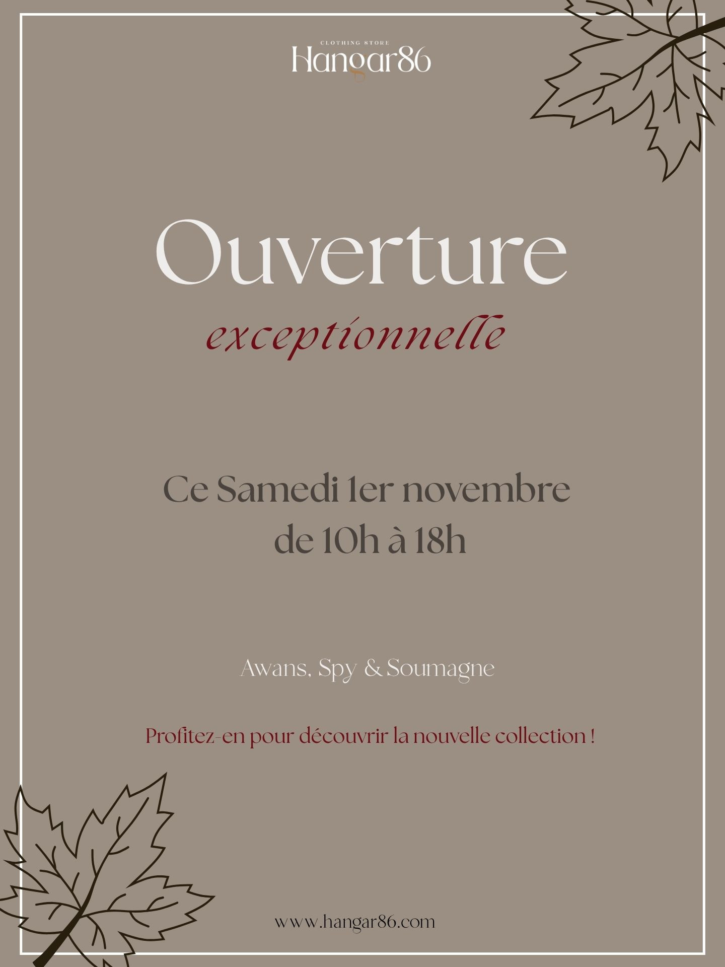 ouverture 1er novembre