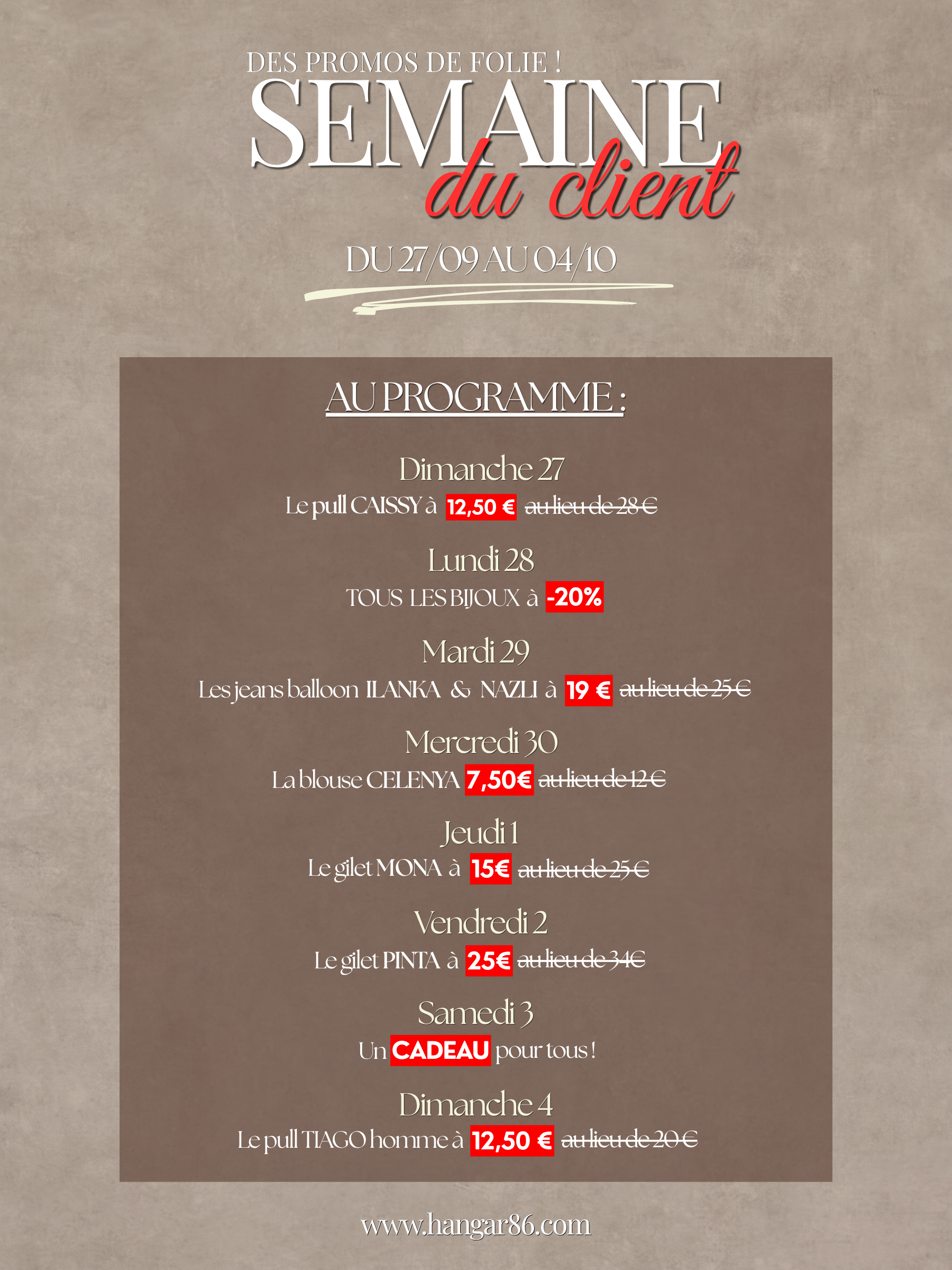 semaine du client